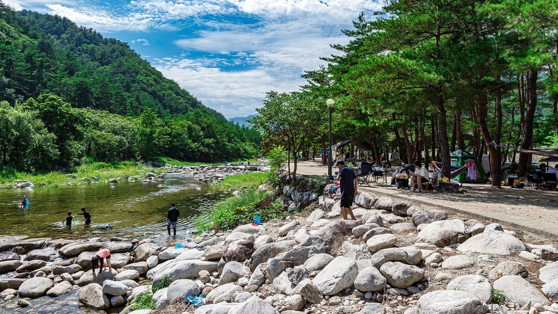 소금강 장천마을