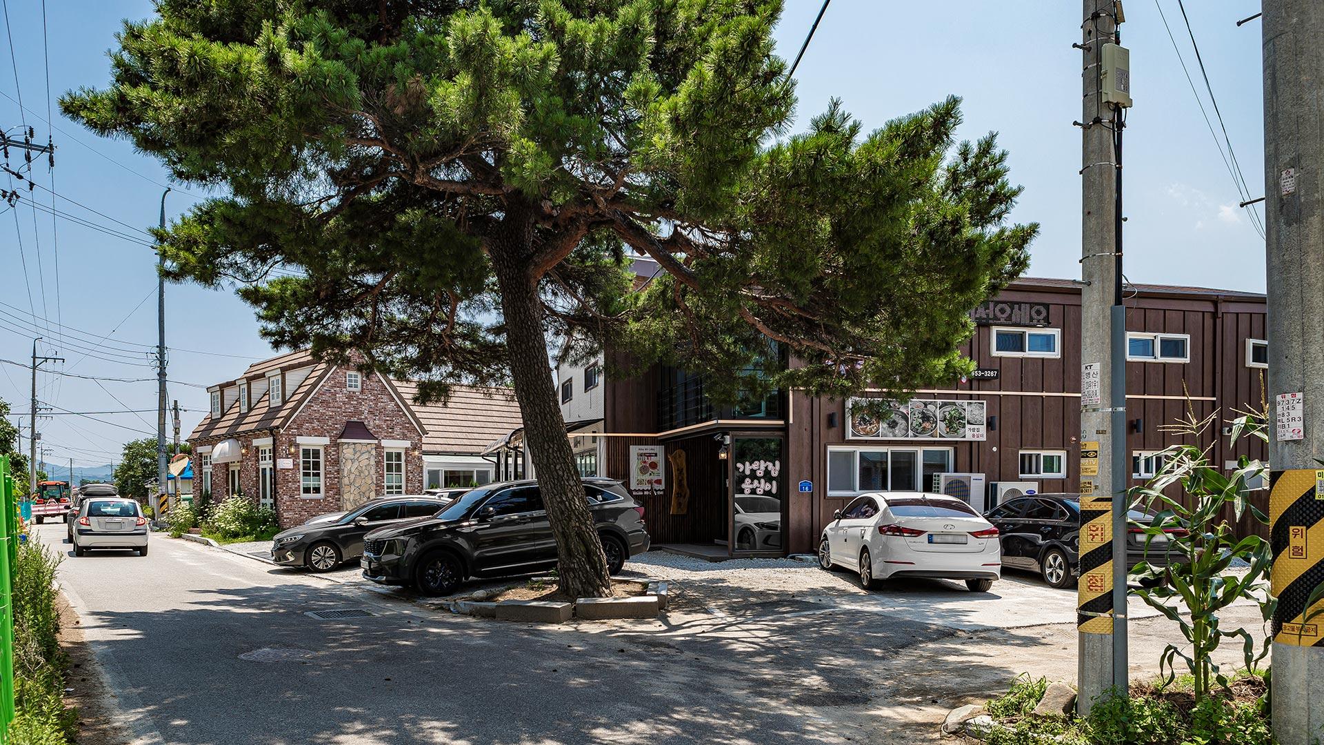 병산옹심이마을 거리 전경 01