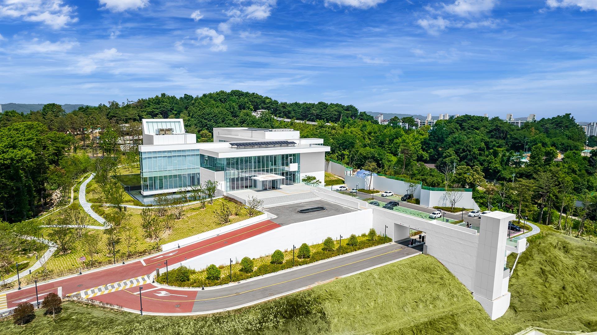 ソロール美術館 上空からの眺め 02