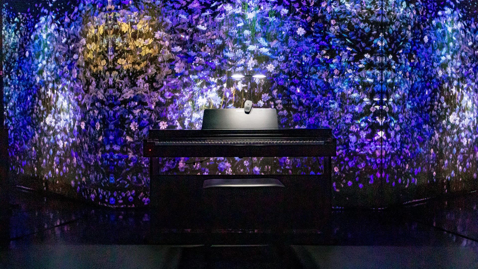 アルテ美術館の屋内展示